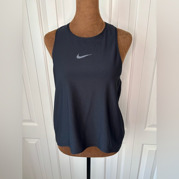 NikeCourt Women's Black Accordian Racerback Tank - Picture 1 of 9